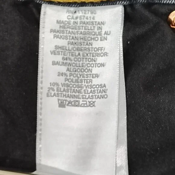 True Religion Halle Super Skinny Jeans Womens Size 31 Mid Rise Denim Blue - Picture 9 of 16